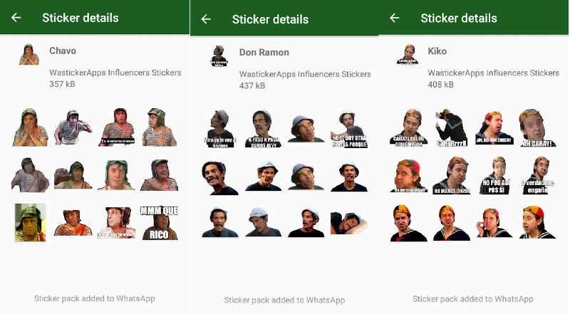 Stickers El chavo del ocho