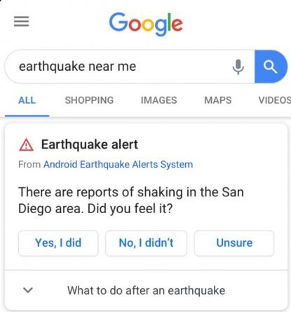 Android Alerta Terremotos