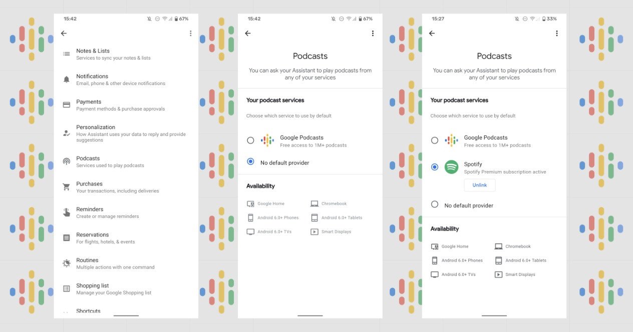 Google Assistant podrá reproducir podcasts desde Spotify