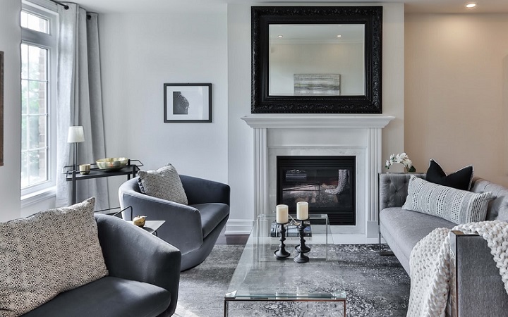 Qué es el espacio negativo y cómo influye en la decoración 2 decoracion-de-salon-con-chimenea