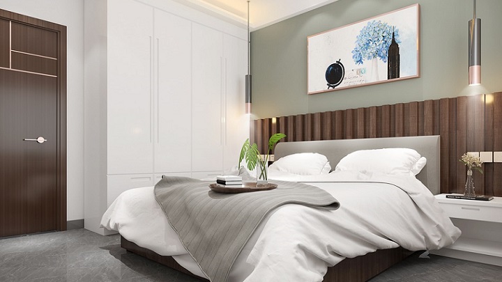 Muebles para ganar espacio de almacenaje en el dormitorio 3 armario-de-color-blanco-en-dormitorio