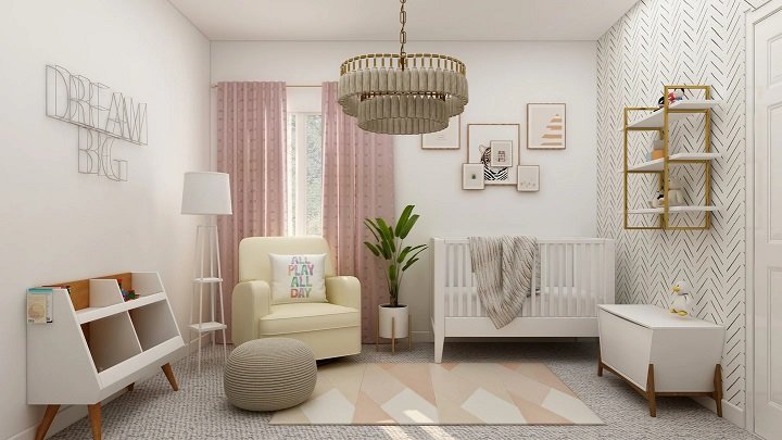dormitorio-decorado-en-blanco-gris-y-rosa