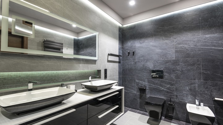 Colores de moda en muebles de baño 7 mueble-de-bano-en-blanco-y-negro