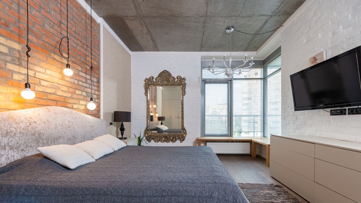 Aciertos en la decoración de estilo industrial 5 dormitorio-con-varios-estilos