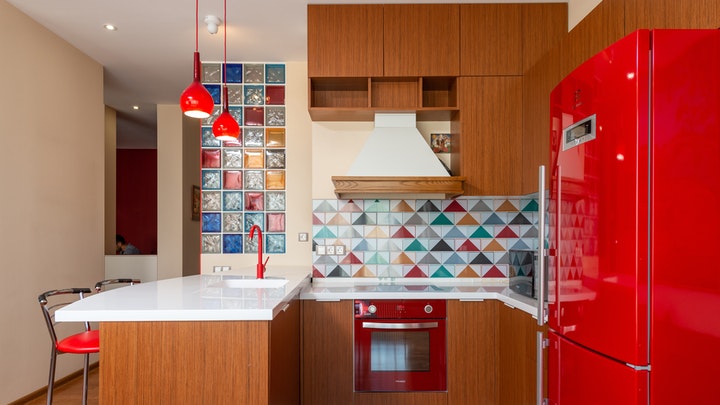 Espacios con ideas para utilizar el rojo en la decoración 3 electrodomesticos-de-color-rojo