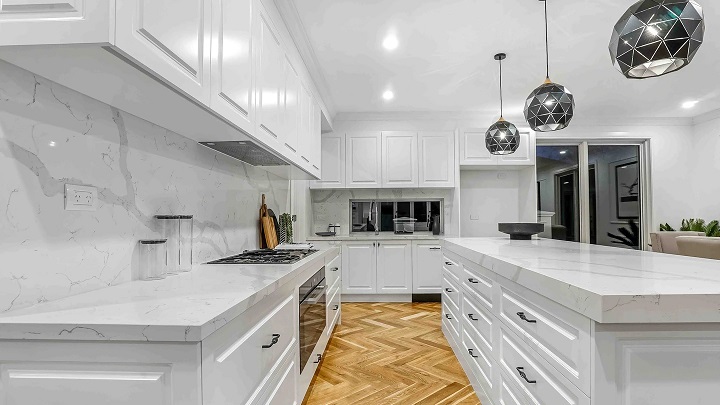 Consejos para decorar una cocina cosmopolita 7 cocina-con-formas-geometricas