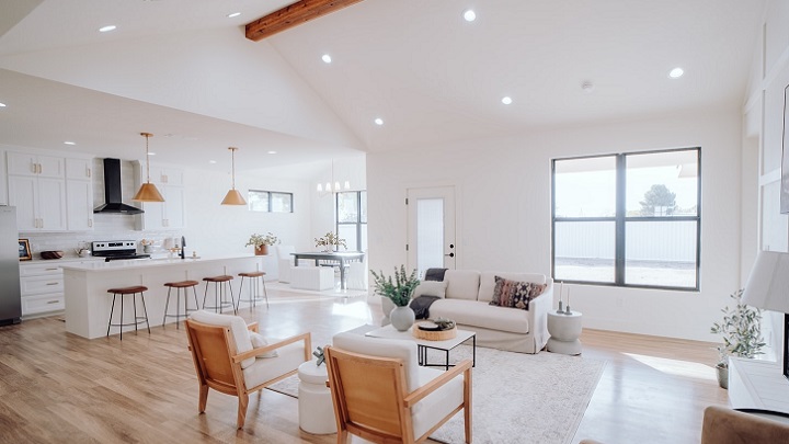 Consejos para combinar el blanco y el negro con la madera 6 decoracion-en-blanco-negro-y-madera