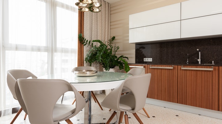 Consejos para decorar la casa y disfrutar plenamente del proceso 6 mesa-redonda-en-la-cocina