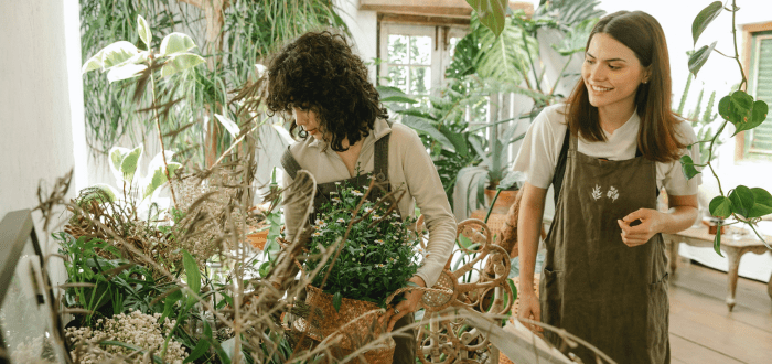 Mujeres que saben cómo montar una herboristería