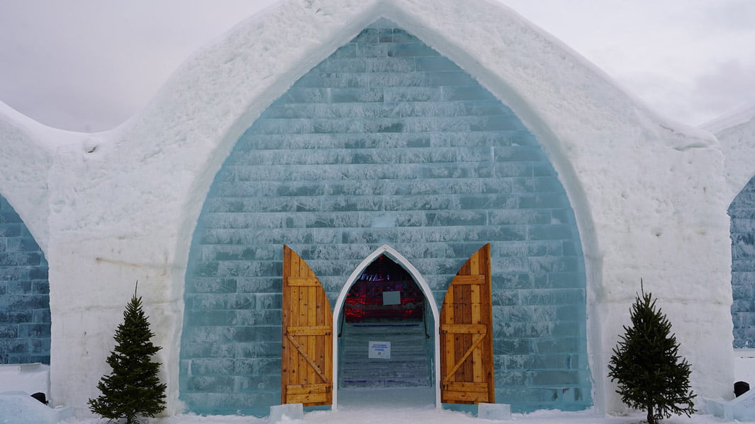 Hoteles de hielo para dormir de manera diferente