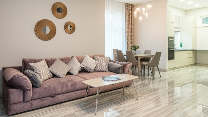 Cómo combinar colores para decorar un espacio abierto