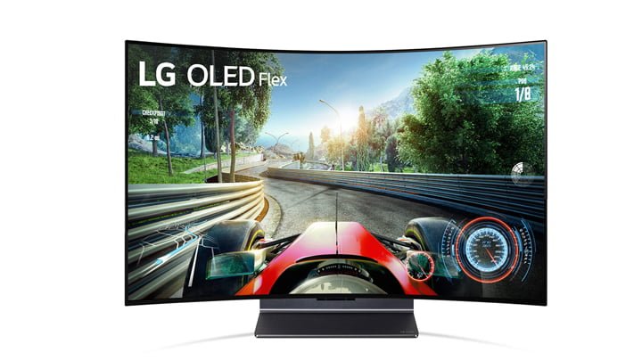LG lanza su primer televisor con pantalla OLED flexible de 42 pulgadas