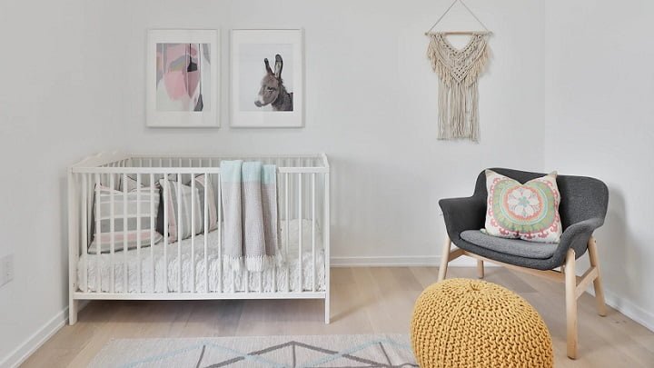 Cómo organizar y preparar la habitación de un bebé