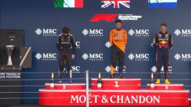 Lando Norris gana el GP de Brasil