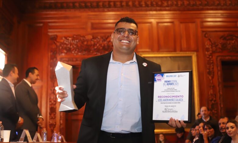Galardonan a los atletas ganadores del Premio Estatal del Deporte 2025