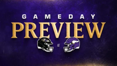 Vikings vs. Ravens Week 10