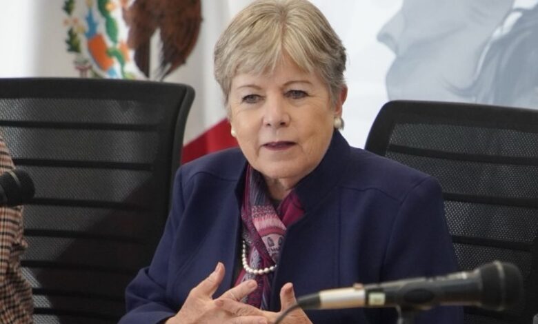 La titular de Semarnat Alicia Bárcena.