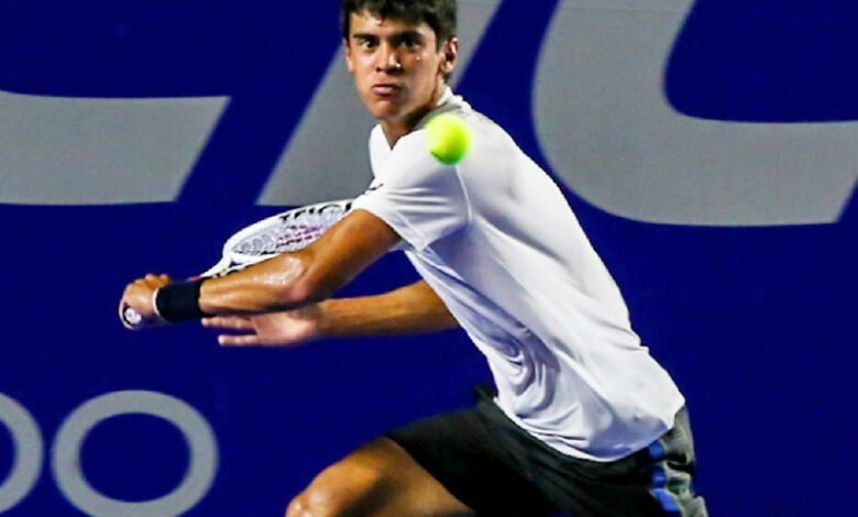 El tenista yucateco Rodrigo Pacheco ganó el Trofeo Bonfiglio y ahora lidera la cima de la clasificación mundial juvenil.