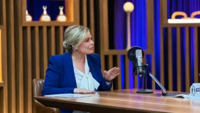 PAN cierra filas con Maru Campos y acusa una “cacería política” desde Morena 1 La gobernadora de Chihuahua Maru Campos en una entrevista.