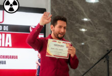El joven militante y activista social Gabriel Amézquita se registró esta mañana como aspirante a la Coordinación en Defensa de la Transformación y la Soberanía Nacional del Distrito 6 Federal.